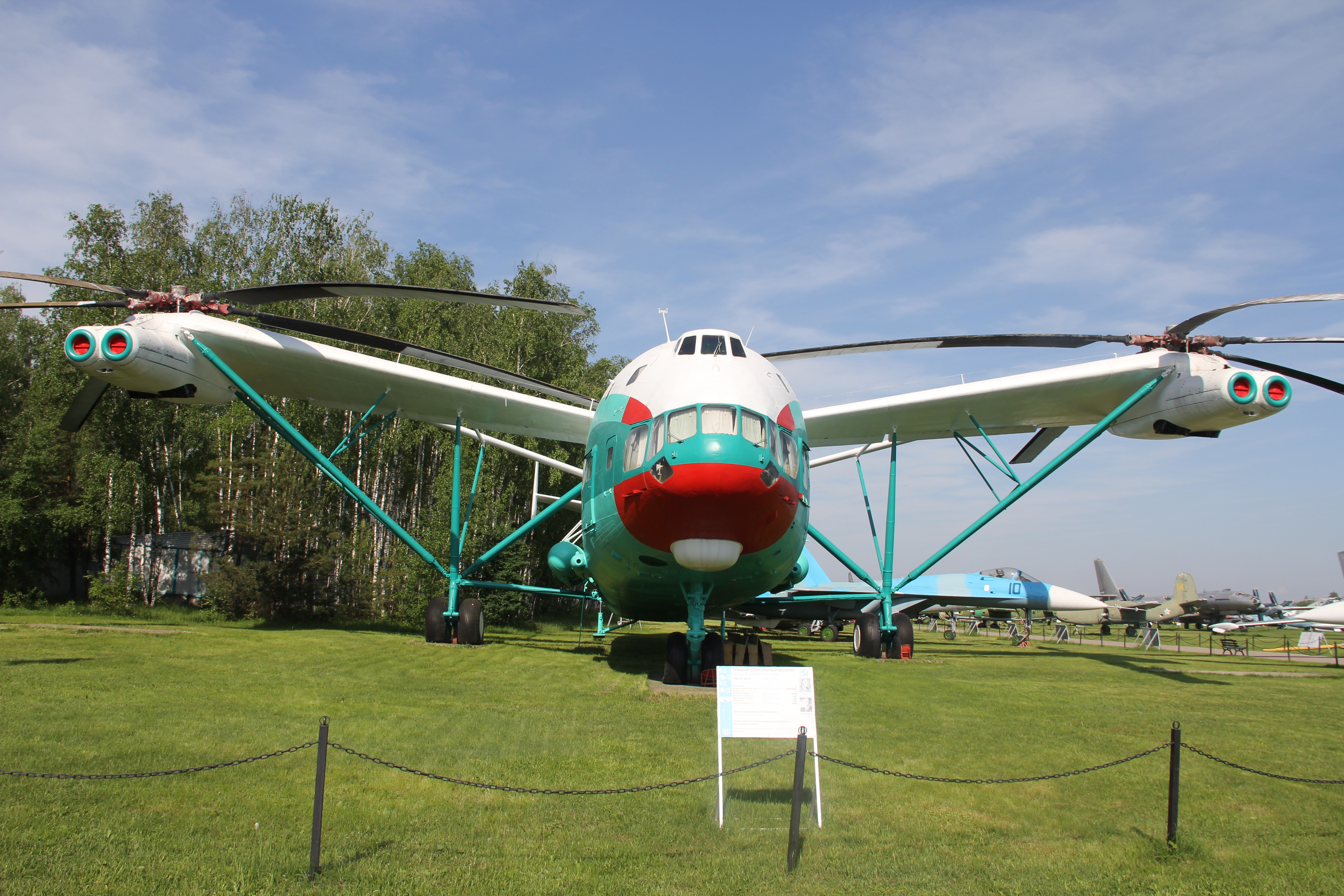 The Mil V-12: The Largest Helicopter Ever Built