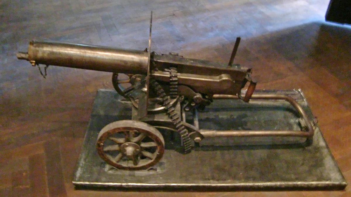 The Maxim Gun: The Terrifying First Machine Gun