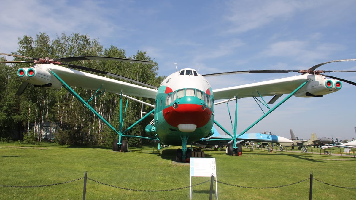 The Mil V-12: The Largest Helicopter Ever Built