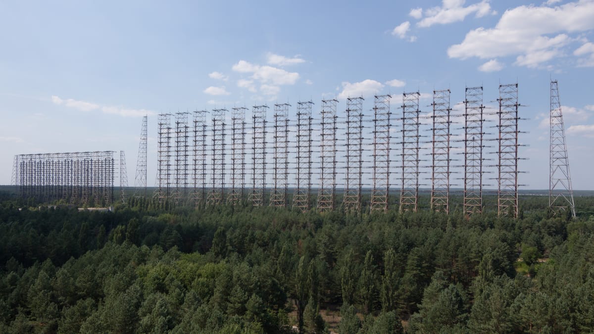 The Duga Radar The Secret Spying Soviet Radar Next To Chernobyl